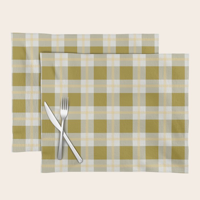 vintage gingham style   Placemat Gallery Image 1