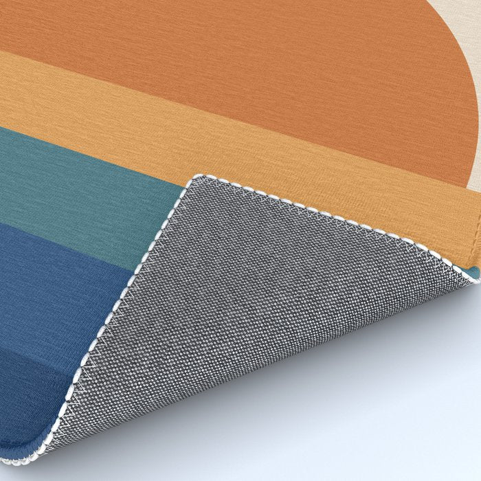 70's Retro Sunset Rug Gallery Image 4