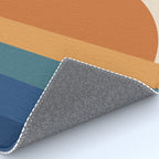 70's Retro Sunset Rug Gallery Image 4