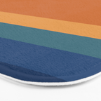 70's Retro Sunset Bath Mat Gallery Image 3