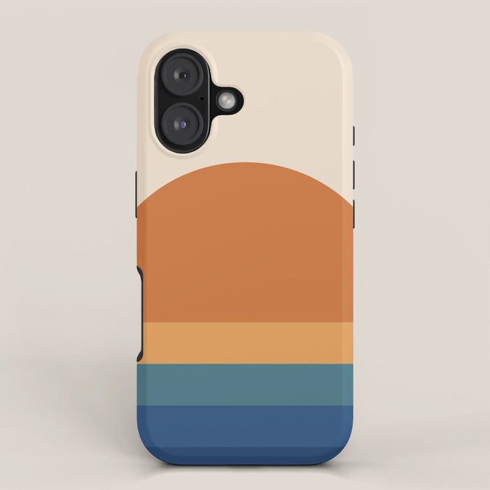 70's Retro Sunset iPhone Case Gallery Image 1
