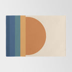 70's Retro Sunset Rug Gallery Image 2