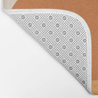 70's Retro Sunset Bath Mat Gallery Image 2
