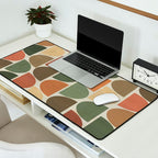 Mid-Century Canvas Geo Pattern Desk Mat Gallery Image 2