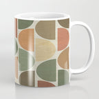 Mid-Century Canvas Geo Pattern Coffee Mug Gallery Image 1