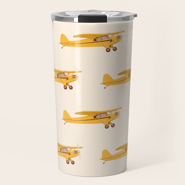 Little Yellow Plane Travel Mug Gallery Image 1
