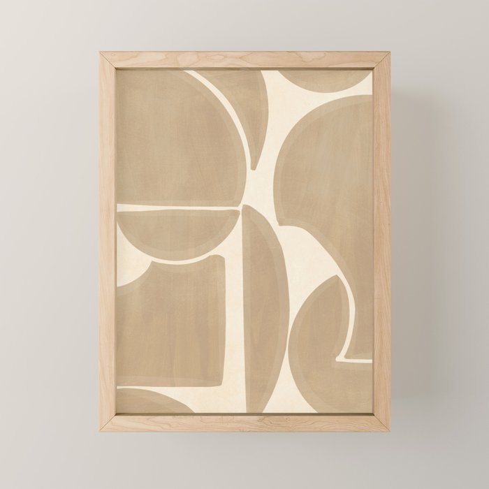 Minimal Abstraction 10 Mini Art Print Gallery Image 1