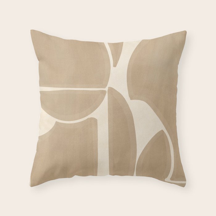 Minimal Abstraction 10 Throw Pillow Gallery Image 1