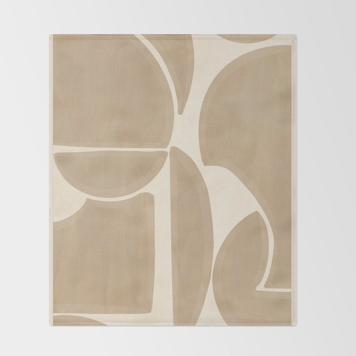 Minimal Abstraction 10 Throw Blanket Gallery Image 2