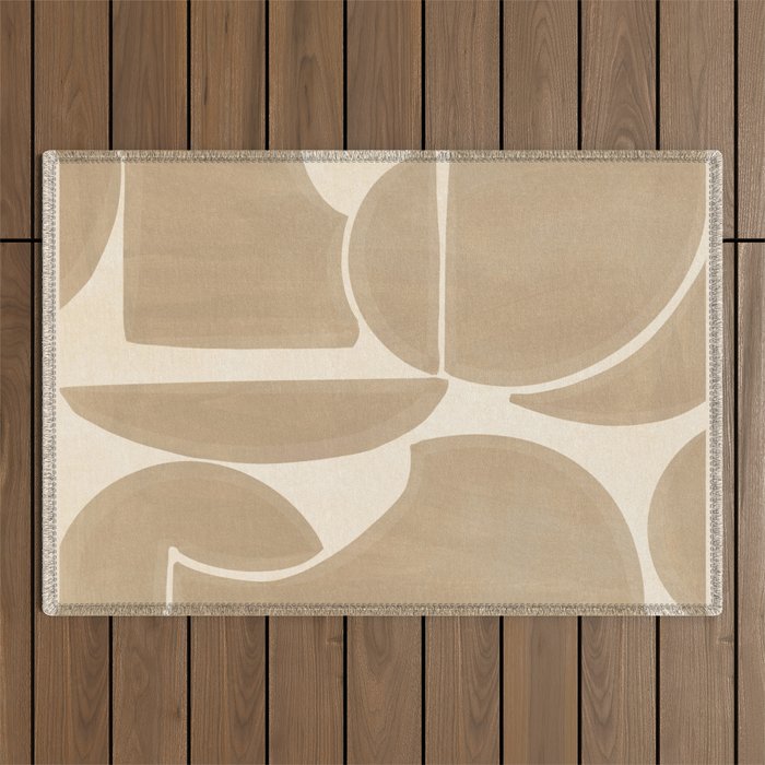 Minimal Abstraction 10 Outdoor Rug Gallery Image 1