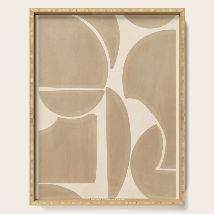 Minimal Abstraction 10 Serving Tray Gallery Image 1