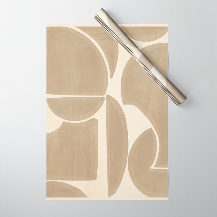 Minimal Abstraction 10 Wrapping Paper Gallery Image 1