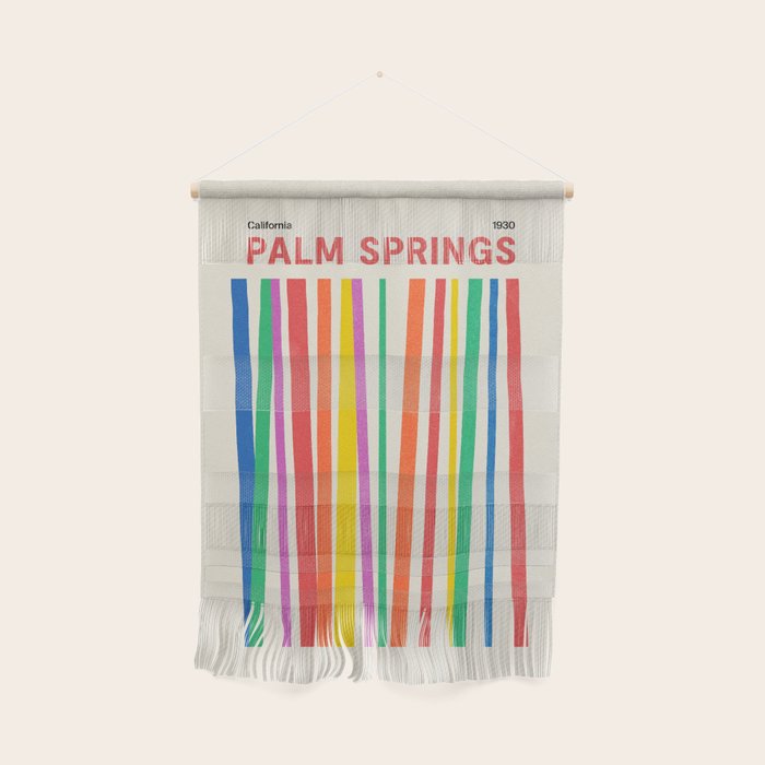 Palm Springs 1930: Retro Mid-Century Edition  Wall Hanging Gallery Image 1