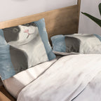 Paws and Petals Pillow Sham Gallery Image 2