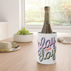 Slay the Day - Coral & Pink Wine Chiller Gallery Image 4