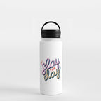 Slay the Day - Coral & Pink Water Bottle Gallery Image 3