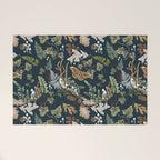 Bohemian leafy forest at night Welcome Mat Gallery Image 1