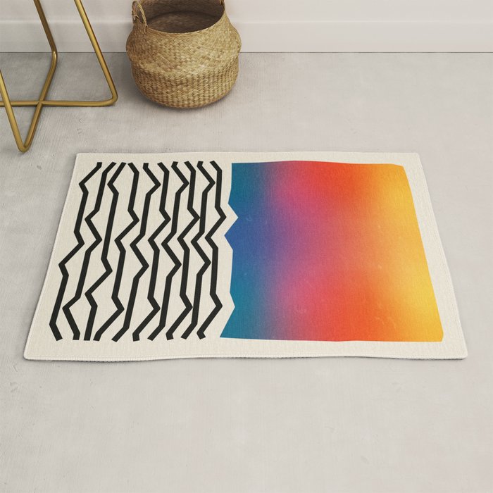 Vintage California Waves Rug Gallery Image 1