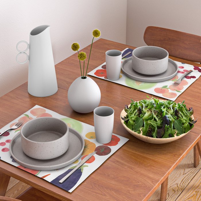Summer Fruits & Vegetables Placemat Gallery Image 2