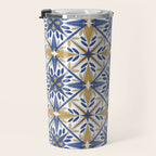 Geometric modern tile B Travel Mug Gallery Image 3