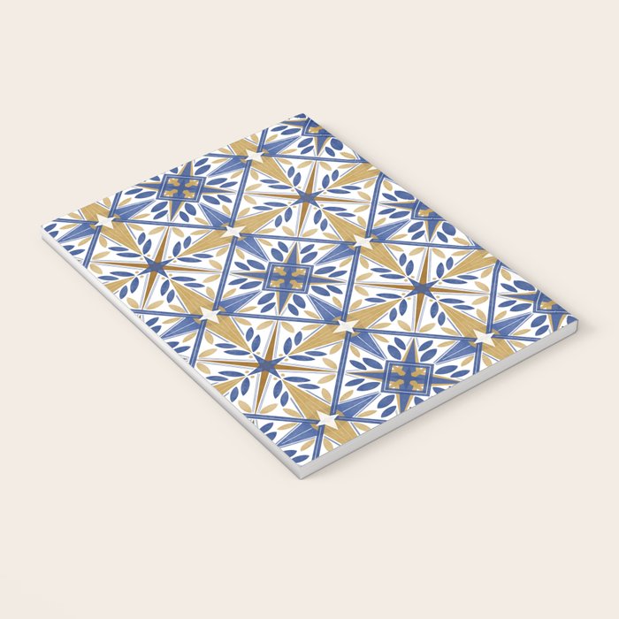 Geometric modern tile B Notebook Gallery Image 3