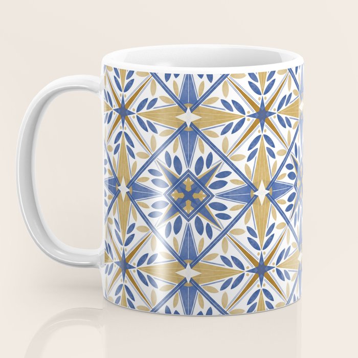 Geometric modern tile B Coffee Mug Gallery Image 3