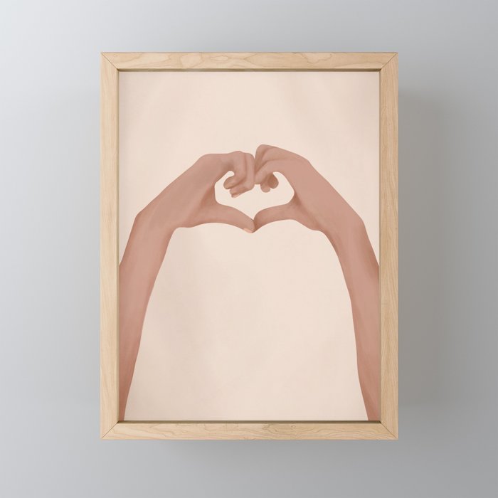 Heart Mini Art Print Gallery Image 1