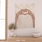 Heart Wall Tapestry Gallery Image 2