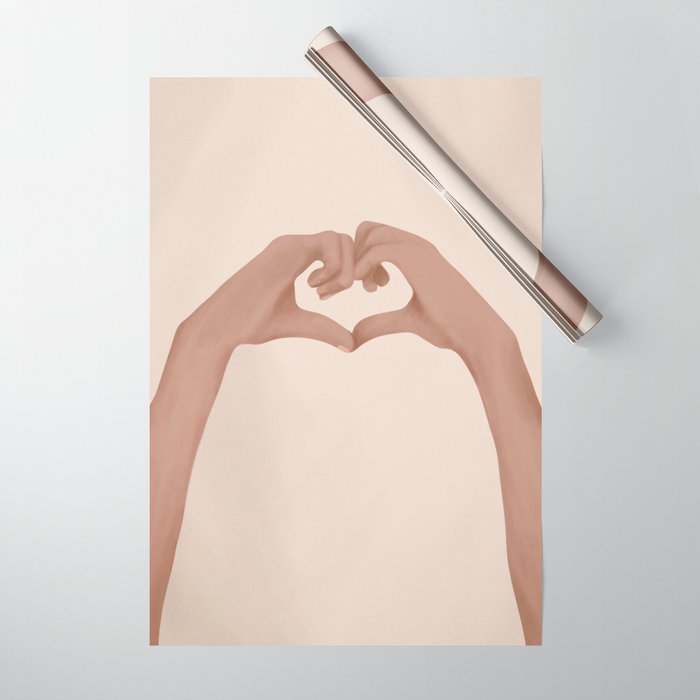 Heart Wrapping Paper Gallery Image 1