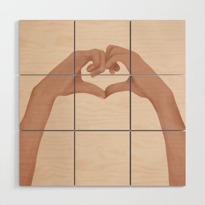 Heart Wood Wall Art Gallery Image 1