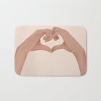 Heart Bath Mat Gallery Image 1