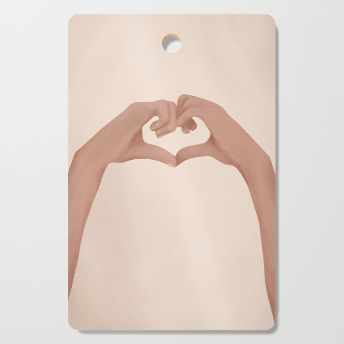 Heart Cutting Board Gallery Image 1