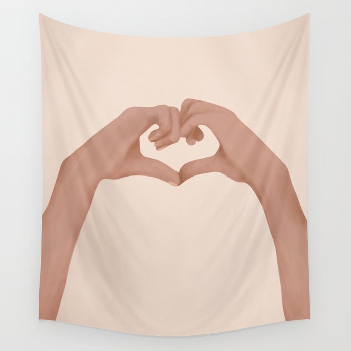 Heart Wall Tapestry Gallery Image 1