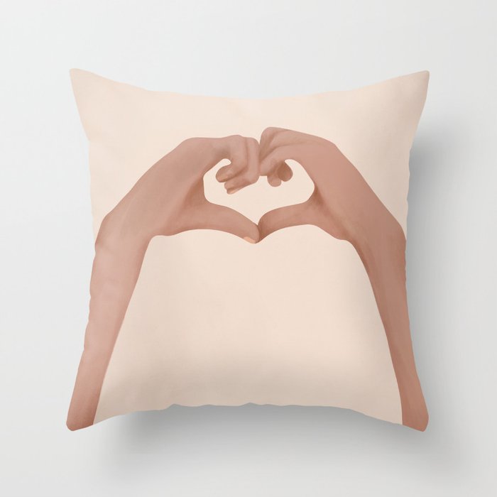 Heart Throw Pillow Gallery Image 1
