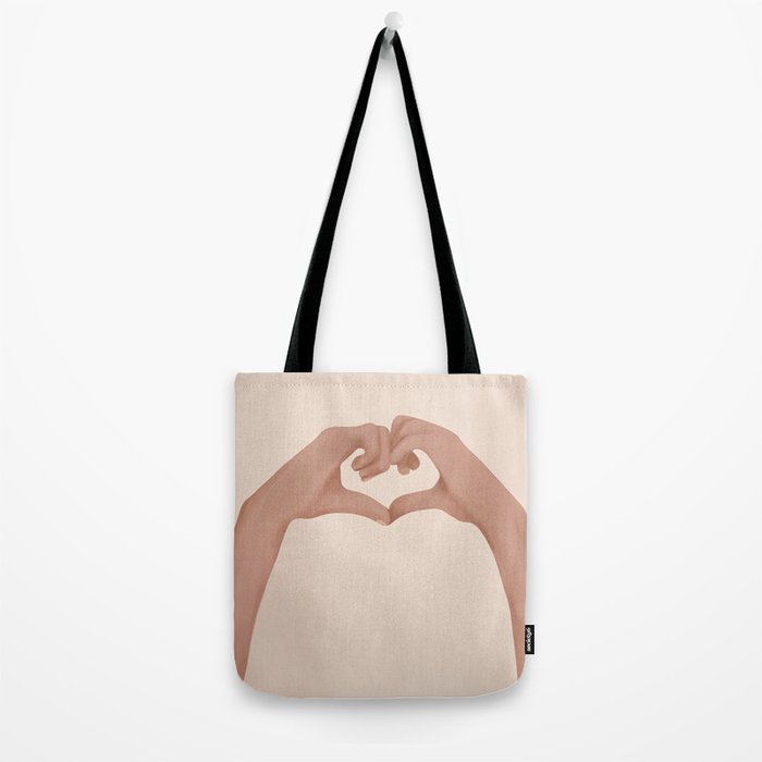 Heart Tote Bag Gallery Image 2