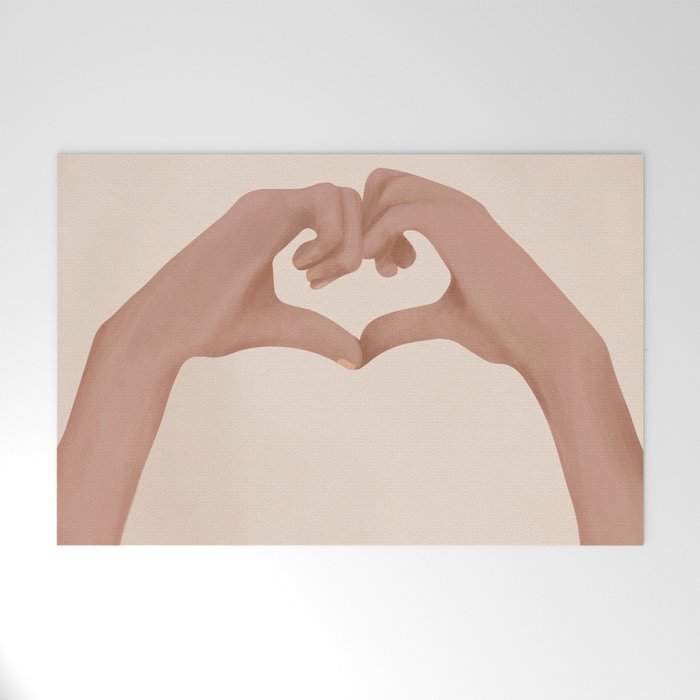 Heart Welcome Mat Gallery Image 1
