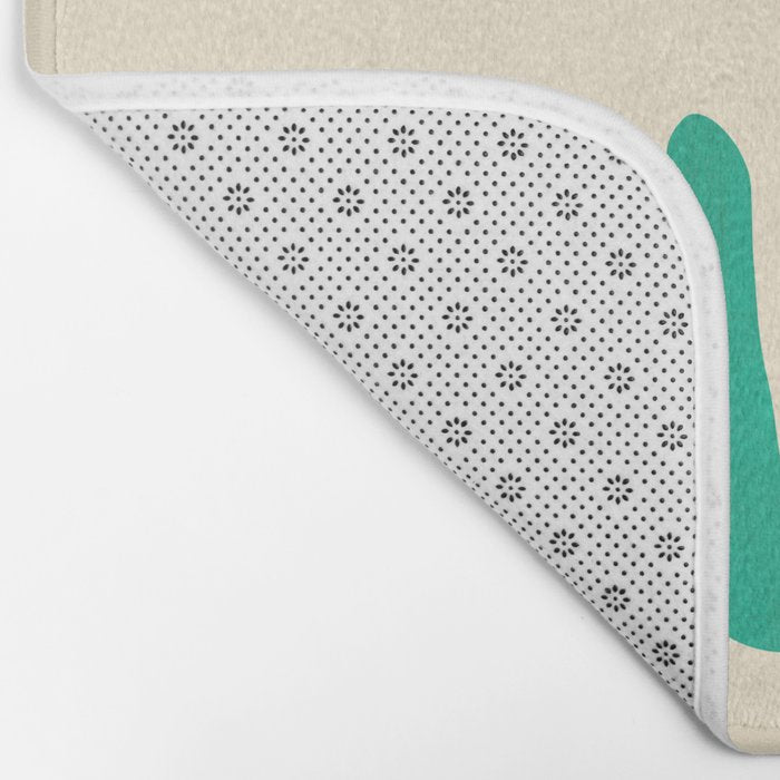 Cat on cactus Bath Mat Gallery Image 2