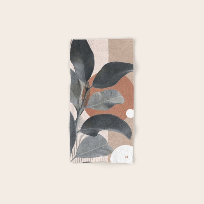 Plant Life Design 02 Bath Towel Gallery Image 1