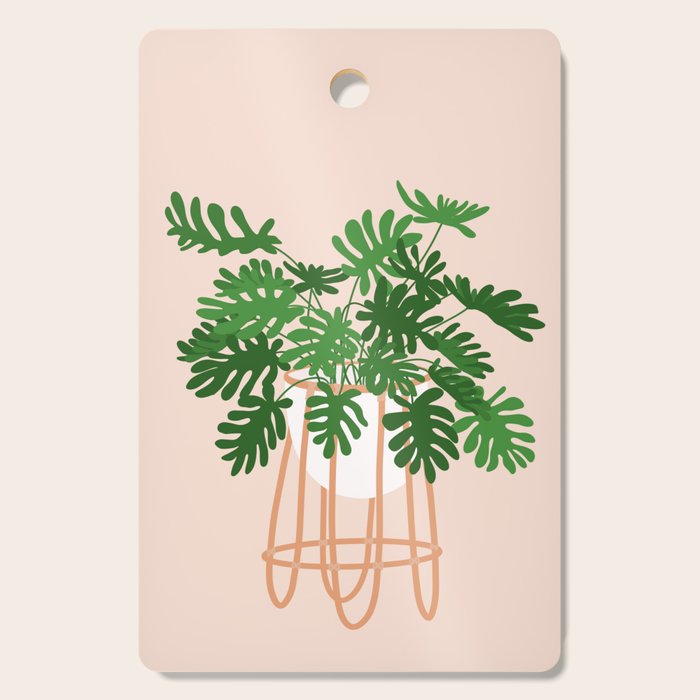 Vase no. 26 with Tropical Plant Cutting Board Gallery Image 1