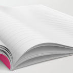 Swiss Cross Symbol in Pink and Orange Notebook Gallery Image 2