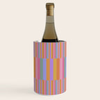 Mixed Stripes Pattern III 60s Rainbow Wine Chiller Gallery Image 1
