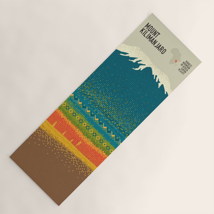Mount Kilimanjaro Yoga Mat Gallery Image 1