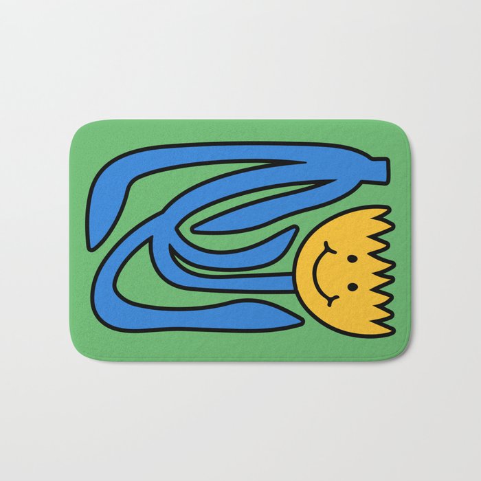 THE FLOWER OF JOY 02 Bath Mat Gallery Image 1