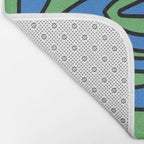 THE FLOWER OF JOY 02 Bath Mat Gallery Image 2