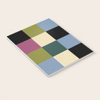 Bold Colorful Checks Pattern - Large I Notebook Gallery Image 3