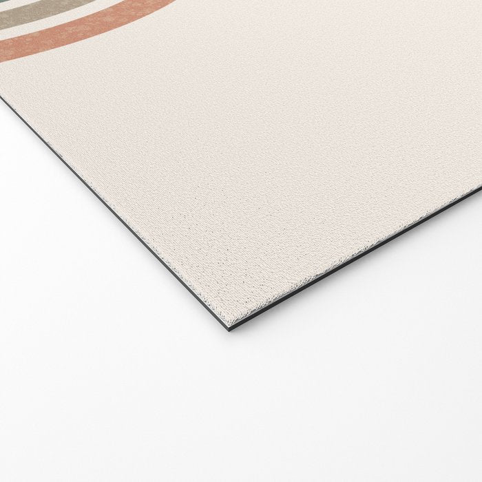 Mid-Century Modern Rainbow Welcome Mat Gallery Image 2