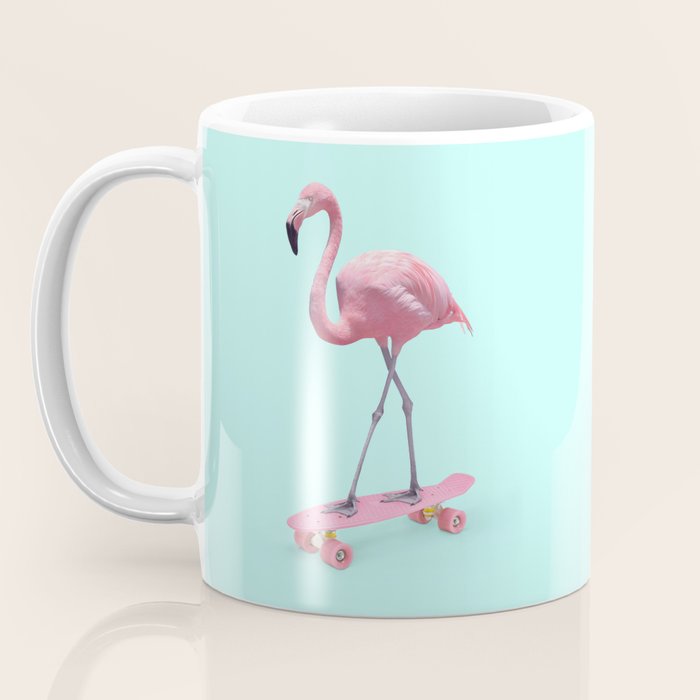 SKATE FLAMINGO Coffee Mug Gallery Image 3