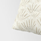 calming essentials meadow neutral white Pillow Sham Gallery Image 4