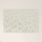 calming essentials meadow neutral white Welcome Mat Gallery Image 1