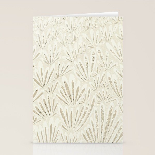 calming essentials meadow neutral white Stationery Card Gallery Image 1